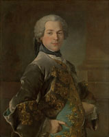 Louis Tocqué Portrait of Isaac van Rijneveld