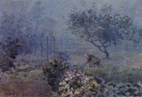 Alfred Sisley Fog, Voisins