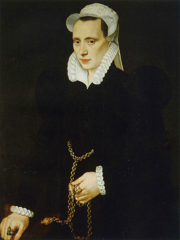Adriaen Thomasz. Key - Portrait of a Lady, Aged 29