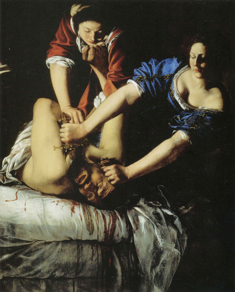 Artemisia Gentileschi - Judith Decapitating Holofernes
