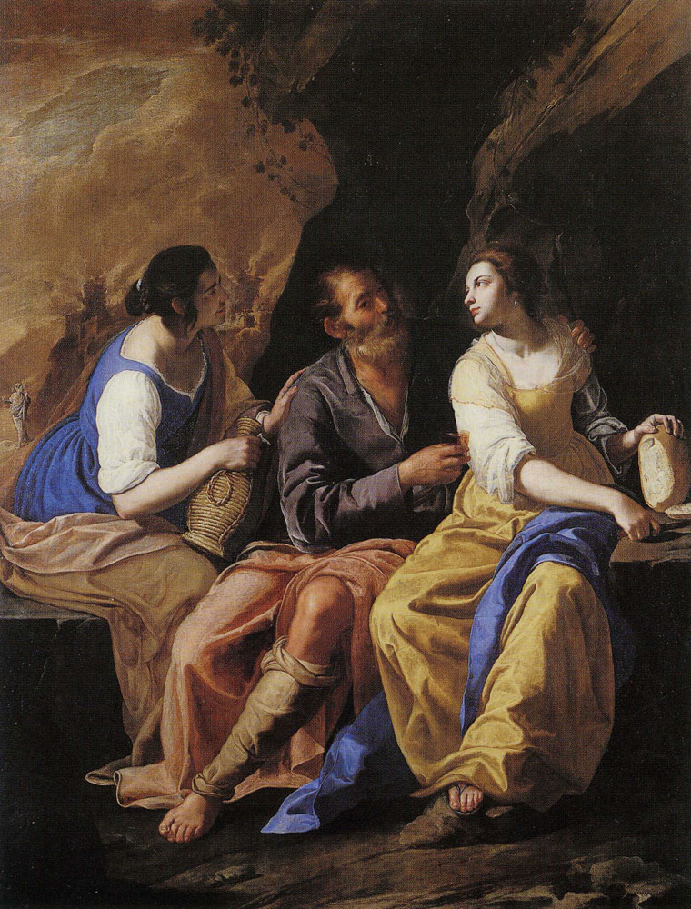 Artemisia Gentileschi - Lot and His Daughters
