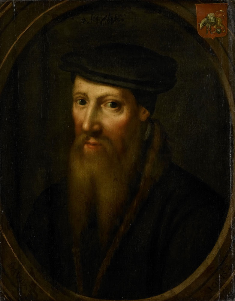 Anonymous - Portrait of David Jorisz, Glass Painter in Delft, Fanatic Anabaptist, after 1544 in Basel