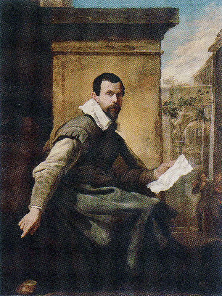 Domenico Fetti - Portrait of a Man with a Sheet of Music