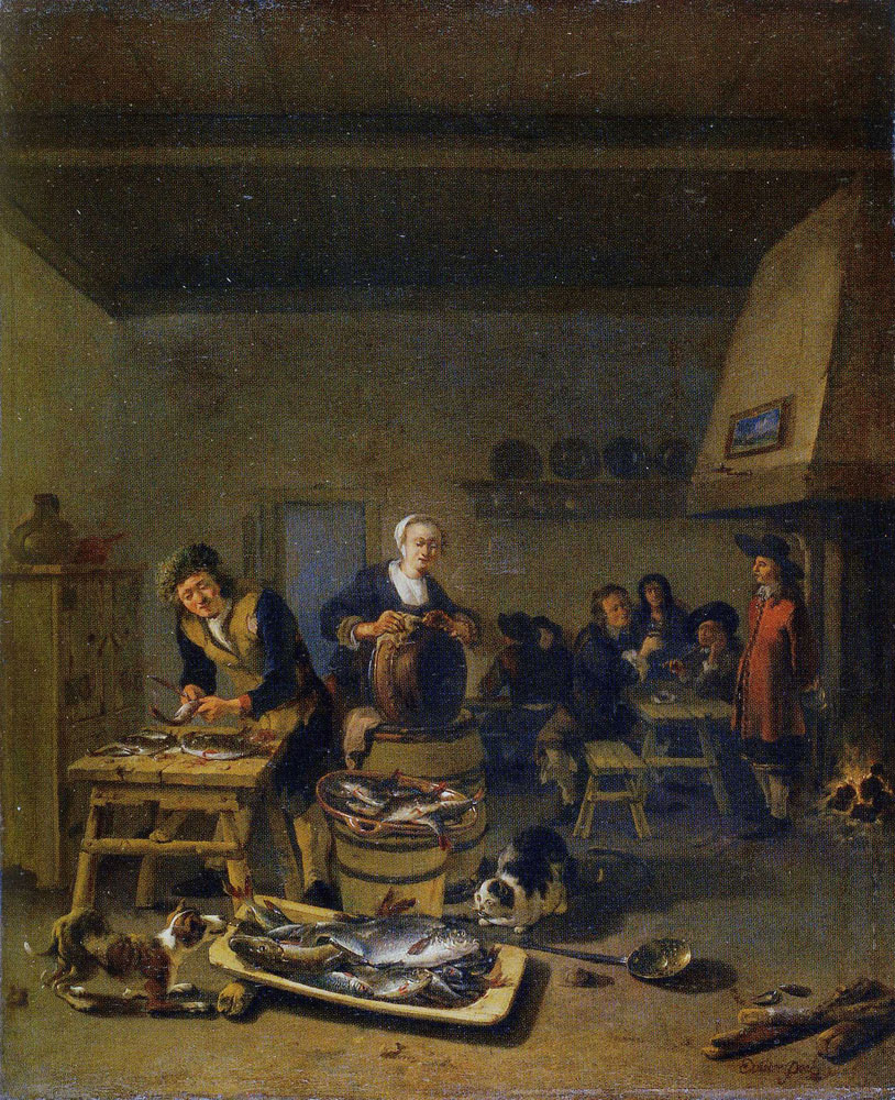 Egbert van der Poel - Interior of an Inn