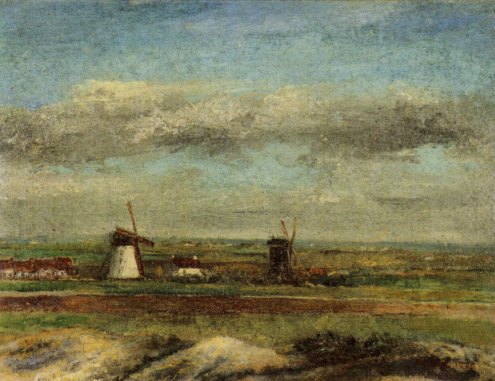 James Ensor - The Two Windmills