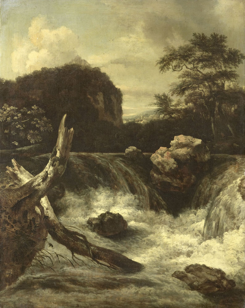 Jan van Kessel - A Waterfall