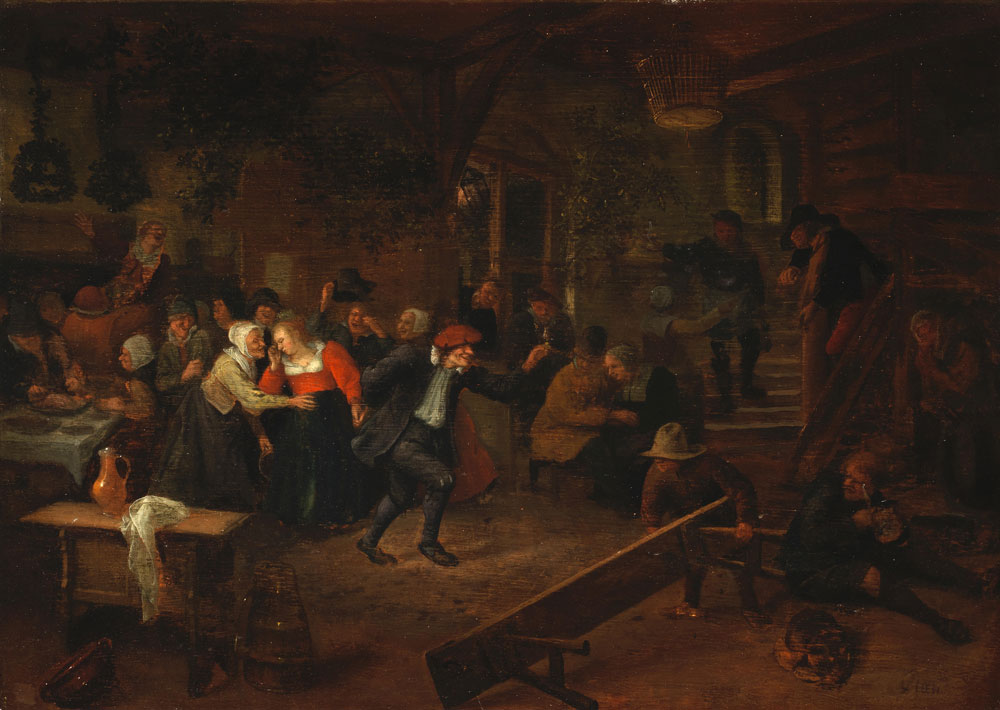 Jan Steen - A wedding feast