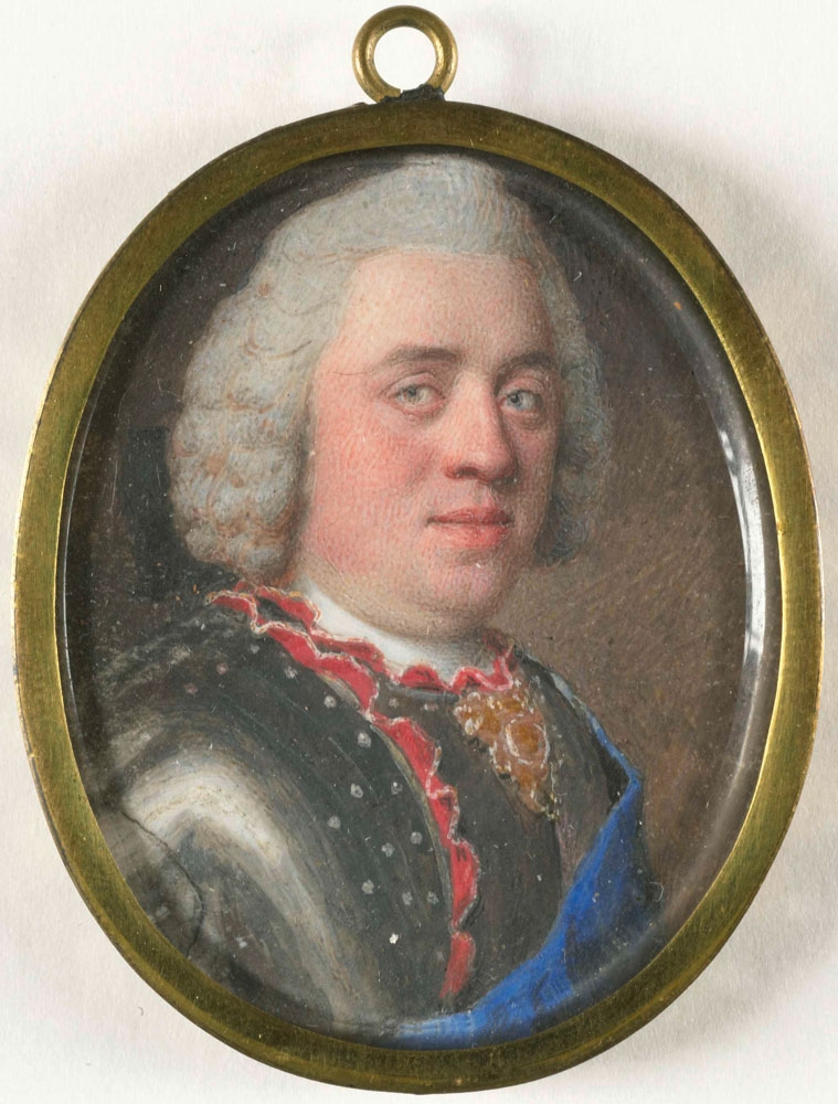 Attributed to Jean-Etienne Liotard - Portrait of Stadhouder Willem IV (1711-51), prince of Oranje Nassau