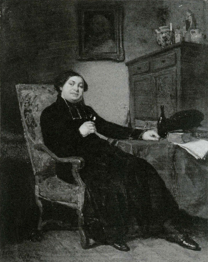 Matthijs Maris - Priest in His Study (after Alexandre Guillemin)