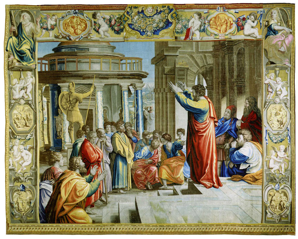After Raphael - The Preaching of Paul in Athen
