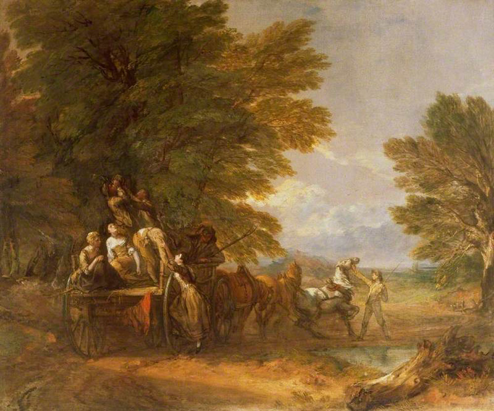 Thomas Gainsborough - The Harvest Wagon