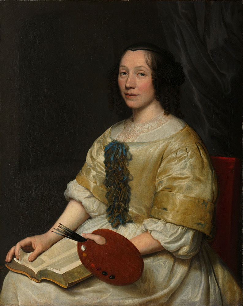 Wallerant Vaillant - Maria van Oosterwijck (1630-93). Flower painter