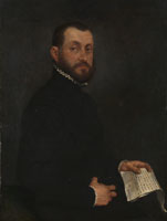 Giambattista Moroni Portrait of a Man