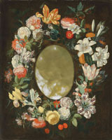 Jacob Marrel - A wreath of flowers