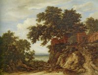 Jacob van Ruisdael Forest Landscape
