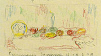 James Ensor Brightly Coloured Fruit