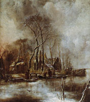 Jan van de Cappelle Winter Landscape