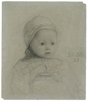 Matthijs Maris Portrait of a Baby