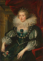 Workshop of Peter Paul Rubens Portrait of Anne of Austria (1601-1666), Queen of France