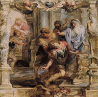 Peter Paul Rubens The Death of Achilles