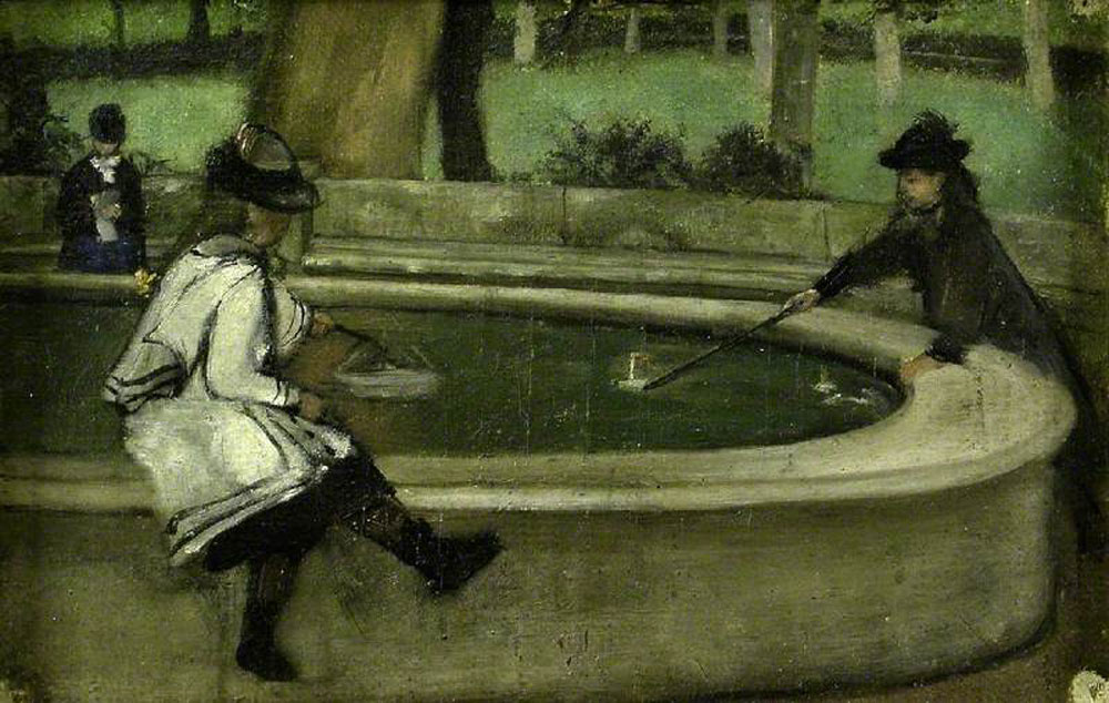 Lawrence Alma-Tadema - The Boating Pool