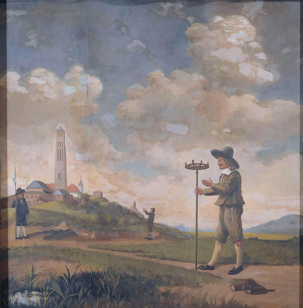 Anonymous - Portrait of a Surveyor (Andries van der Wal)