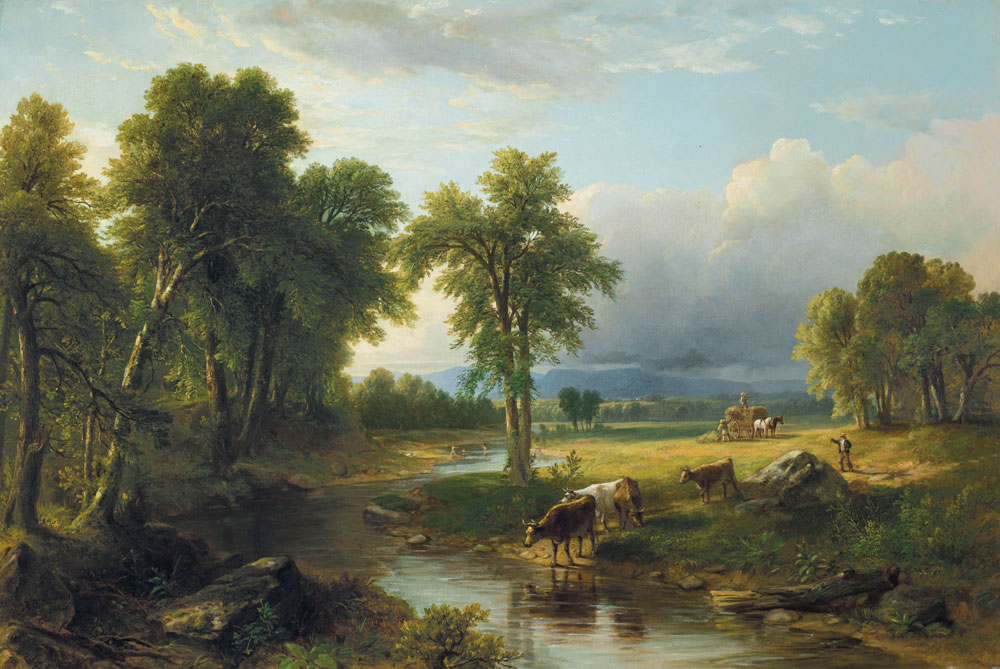 Asher Brown Durand - Haymaking