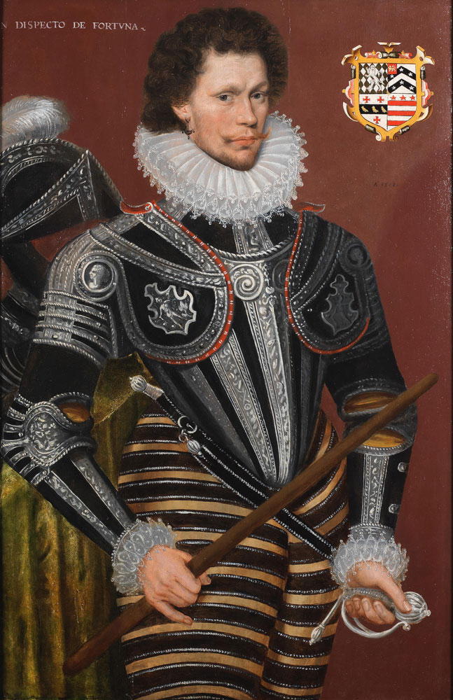 Attributed to Cornelis Ketel - Portrait of Sir George Gill of Wyddial Hall, Hertfordshire