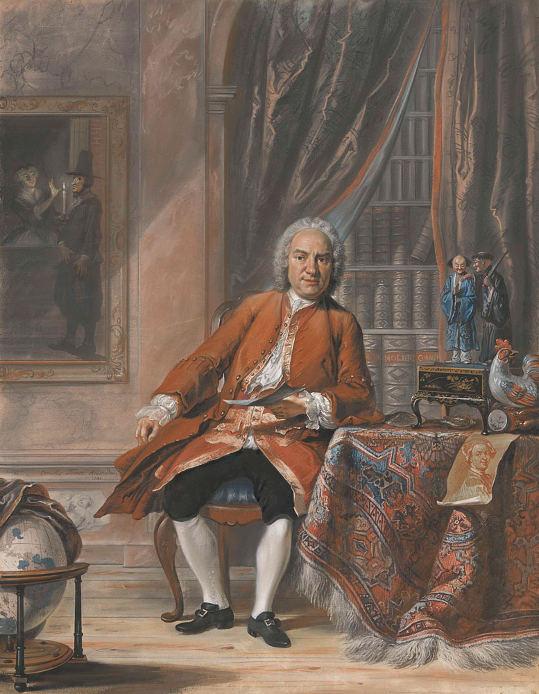 Cornelis Troost - Portrait of Joan Jacob Mauricius, Governor-General of Suriname