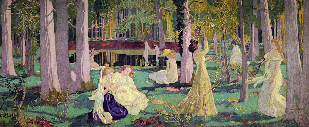 Maurice Denis - A Game of Badminton