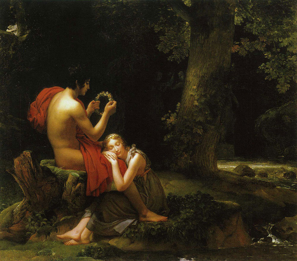 François Gerard - Daphnis and Chloe