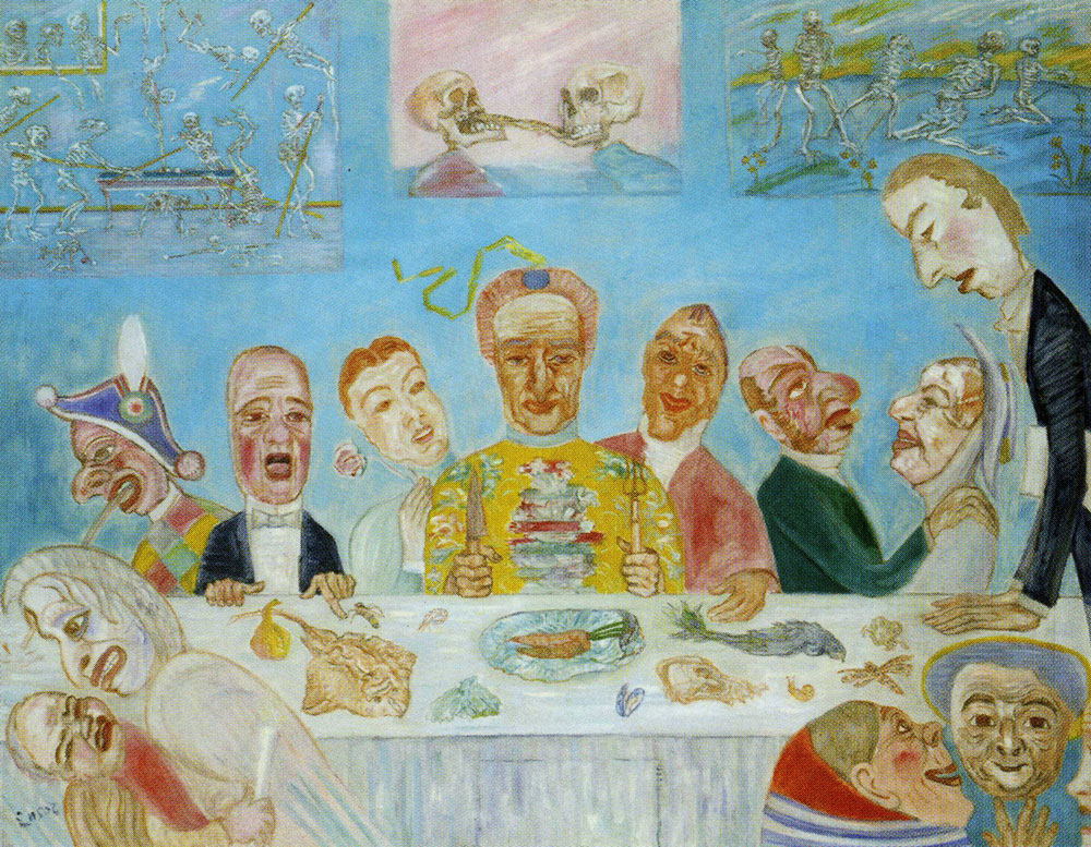 James Ensor - The Comical Meal