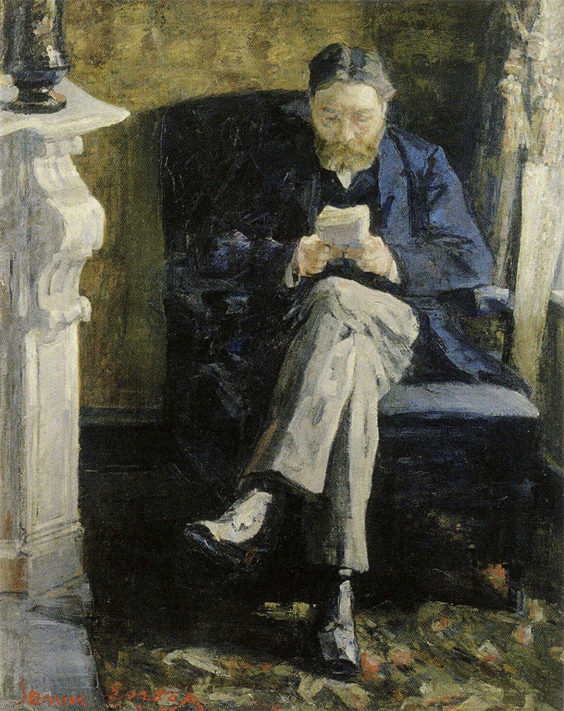 James Ensor - Portrait of the Artist's Father