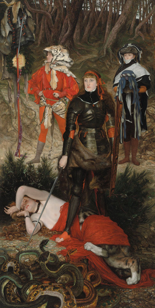 James Jacques Joseph Tissot - Triumph of the Will - The Challenge  
