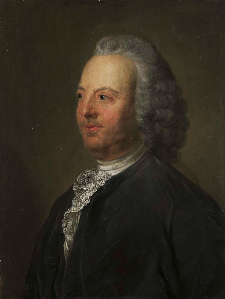 Copy after Jean-Baptiste Perronneau - Portrait of Antoni Warin (1712-64)