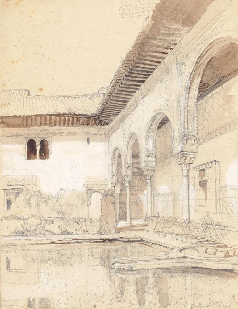 John Frederick Lewis - Patio de los Arrayanes, Alhambra
