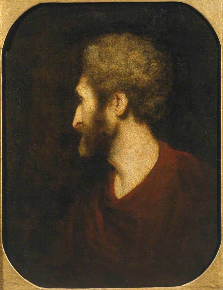 Joshua Reynolds - A Man's Head