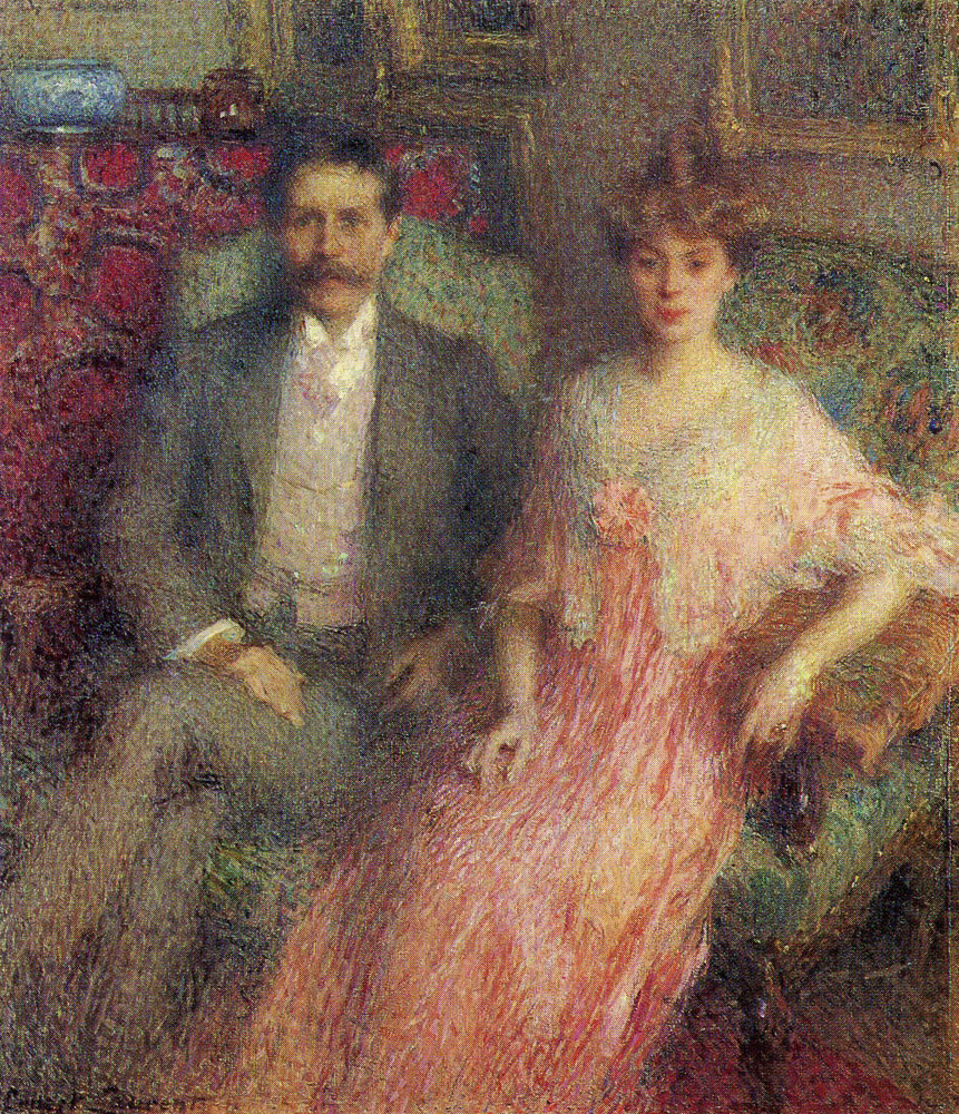 Ernest Laurent - M. and Mme. Paul Jamot