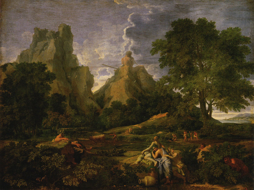 Nicolas Poussin - Landscape with Polyphemus