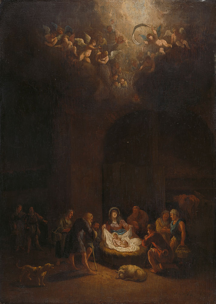 Pieter Bout - The Adoration of the Shepherds