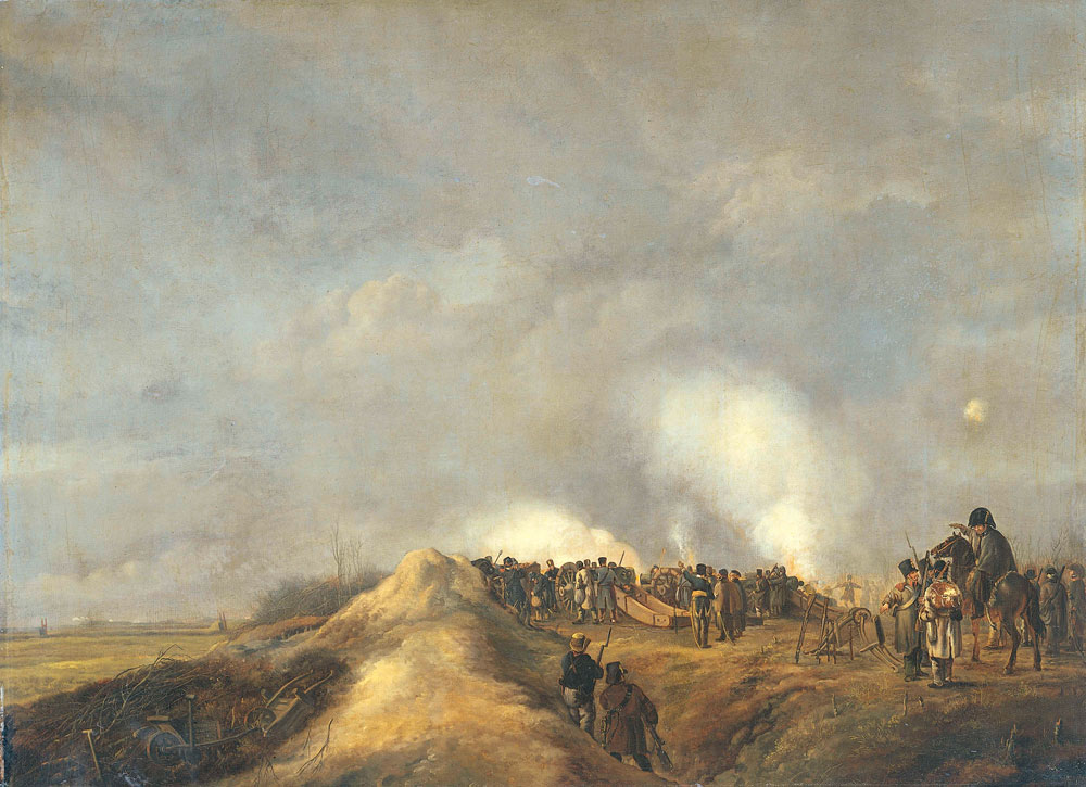 Pieter Gerardus van Os - The Bombardment of Naarden, April 1814