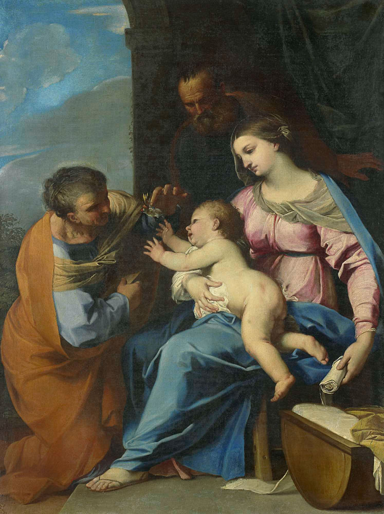 Attributed to Raffaello Vanni - The Holy Family