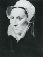 Adriaen Thomasz. Key Bust Portrait of a Lady