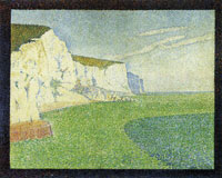 Alfred William Finch The English Coast at Dover. Cliffs at Southforeland