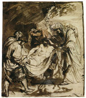 Anthony van Dyck The Entombment