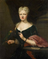 Cornelis Troost Portrait of Maria Magdalena Stavenisse, Wife of Jacob de Witte of Elkerzee, Councilor of Zierikzee