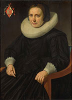 Hendrik Meerman - Portrait of Sara Sweerts de Weert, second Wife of Antonius Antonides van der Linden