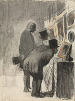 Honoré Daumier Art Lovers