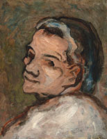 Honoré Daumier Tête de Scapin