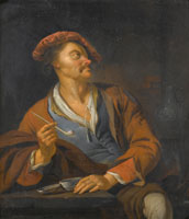 Jacob van Toorenvliet The pipe smoker